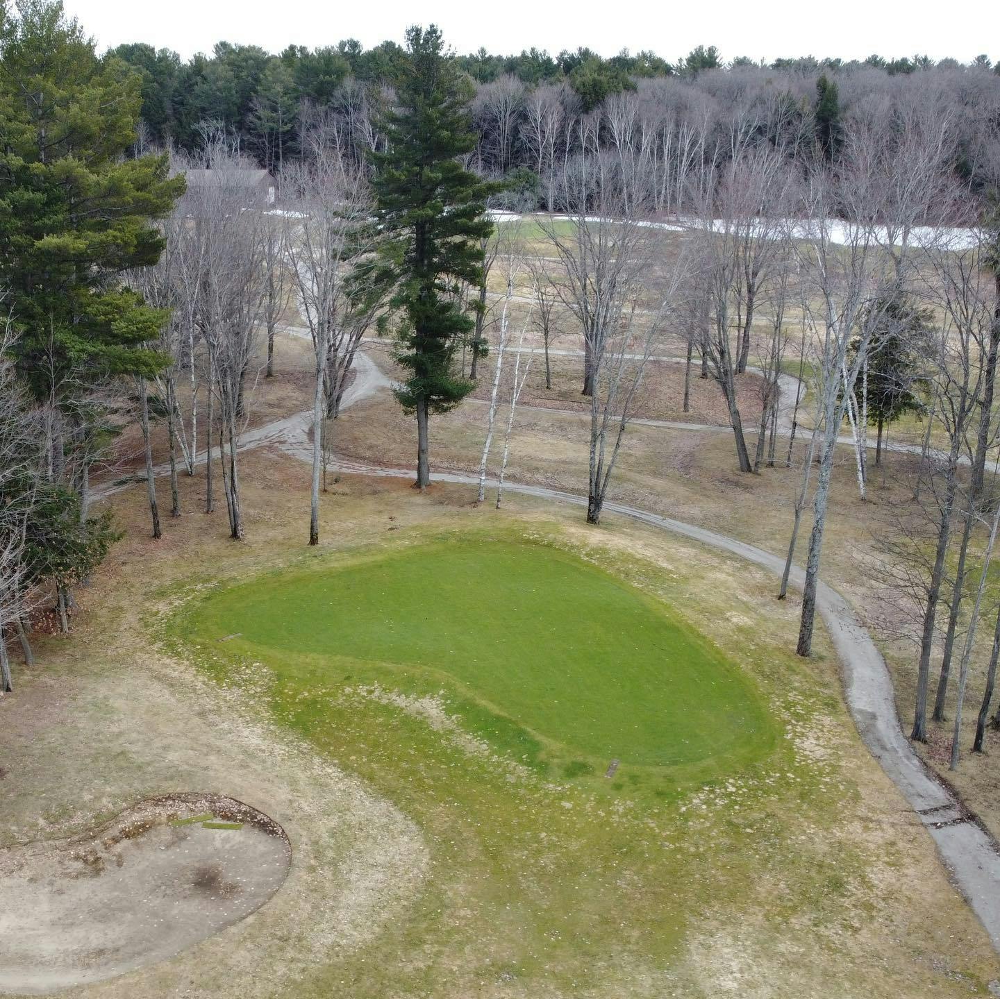 The snow is almost gone. Greens are looking awesome. Golf season is coming!