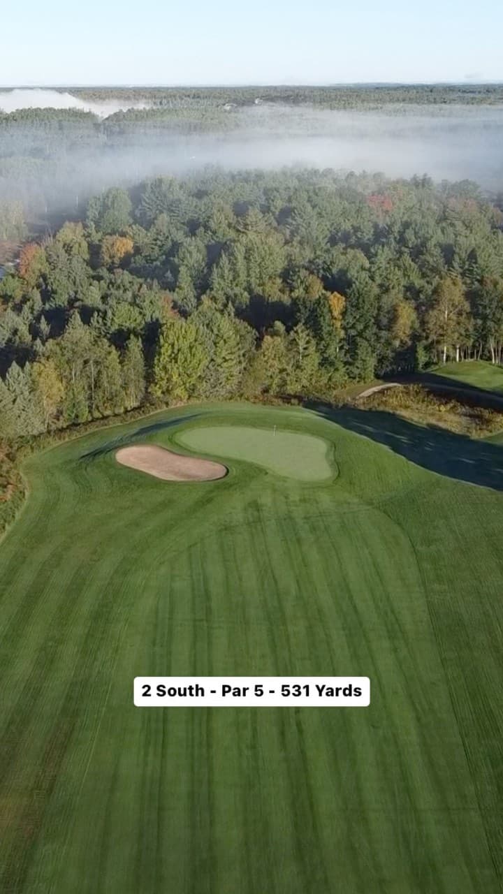 Cool and sunny morning on the South course 👌#FallGolf