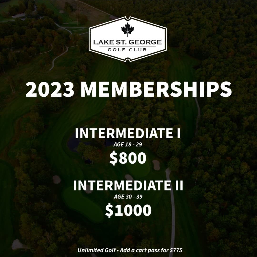 Our popular intermediate and junior membership specials are back for 2023 🔥