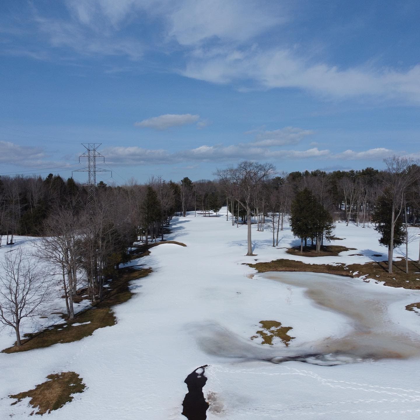 The melt has started! Hoping for some warmer weather soon 🙏