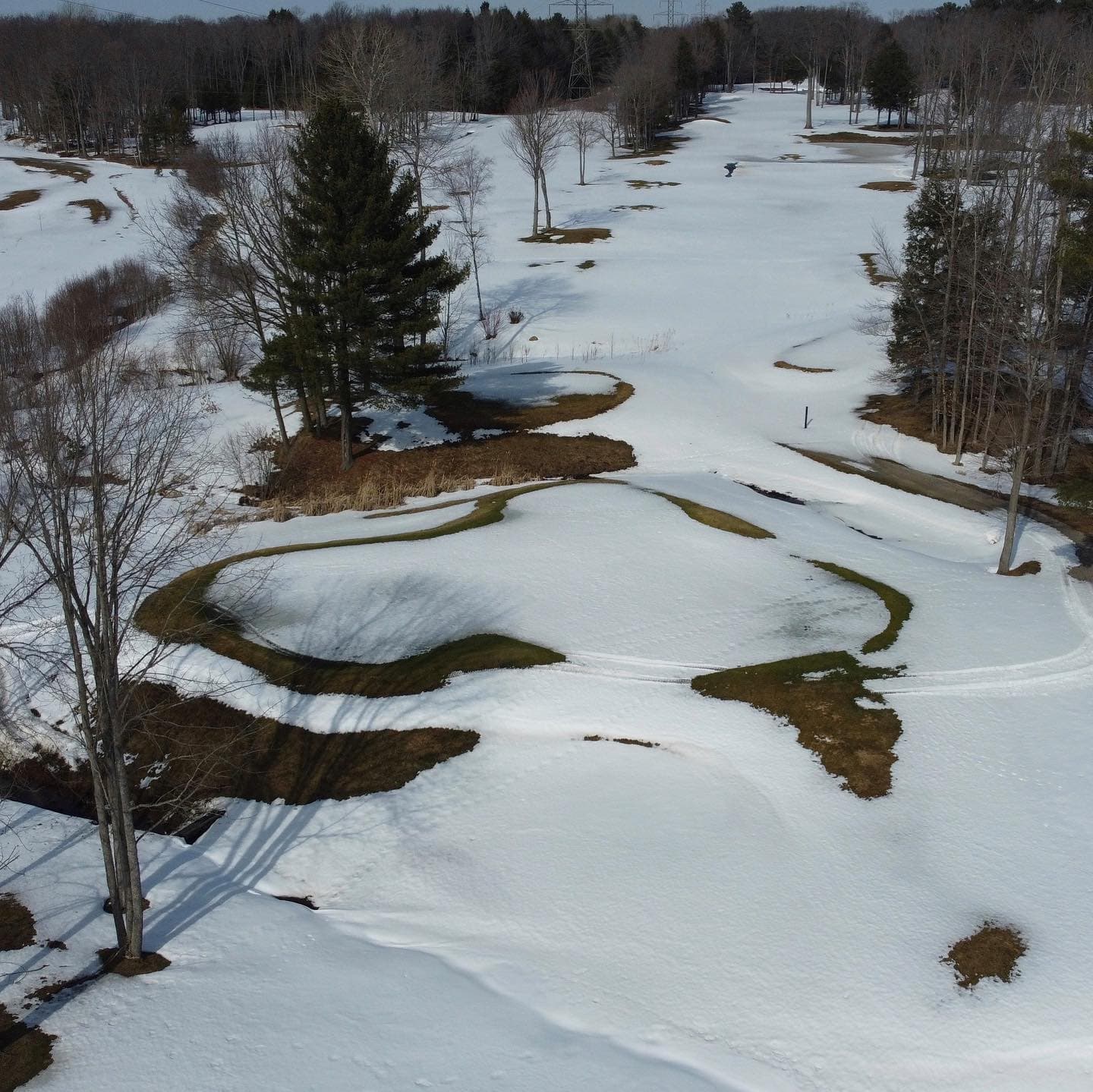 The melt has started! Hoping for some warmer weather soon 🙏