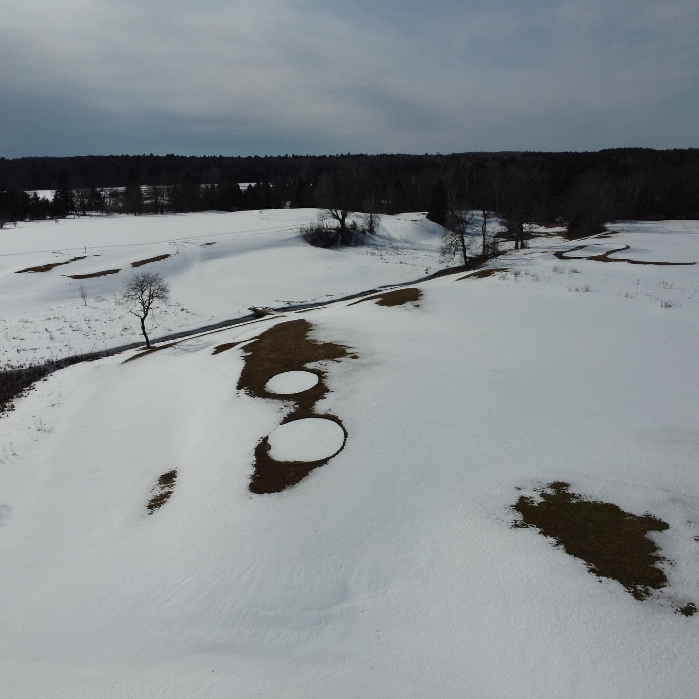 The melt has started! Hoping for some warmer weather soon 🙏