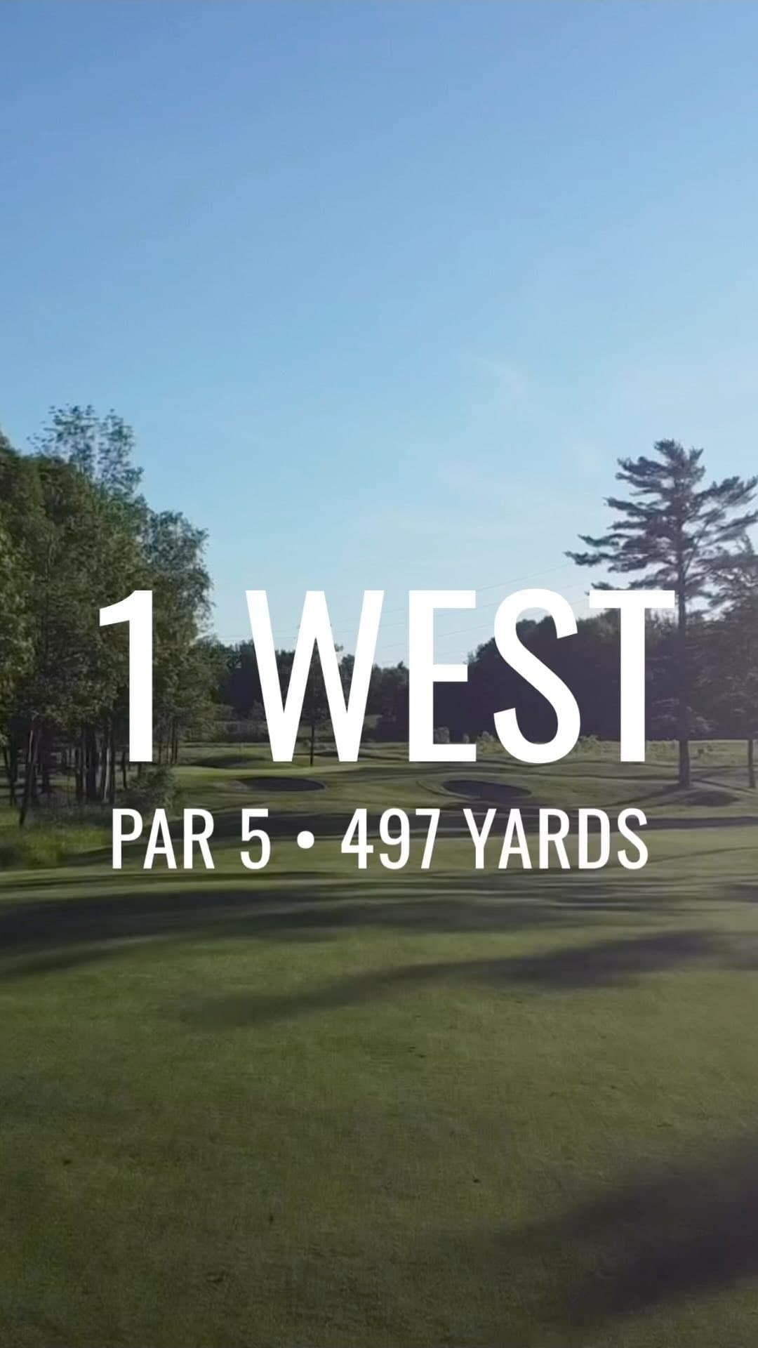 The opener on the west course 🔥#PlayTheLake