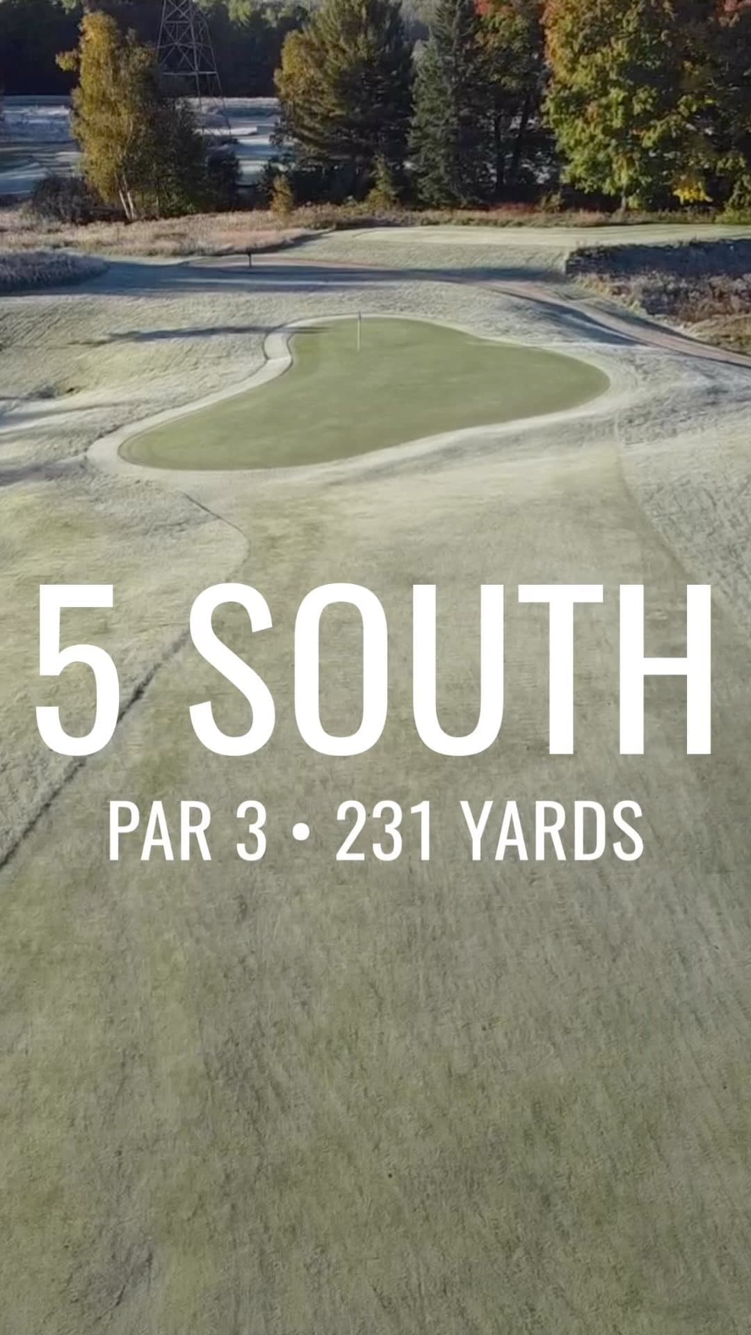 The longest par 3 on the course features a green that is over 40 yards long 🔥#PlayTheLake