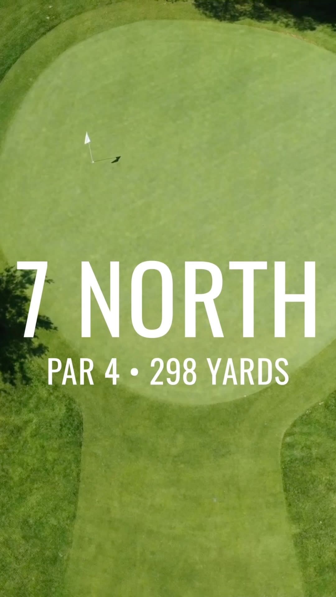 The shortest par 4 on the north #PlayTheLake