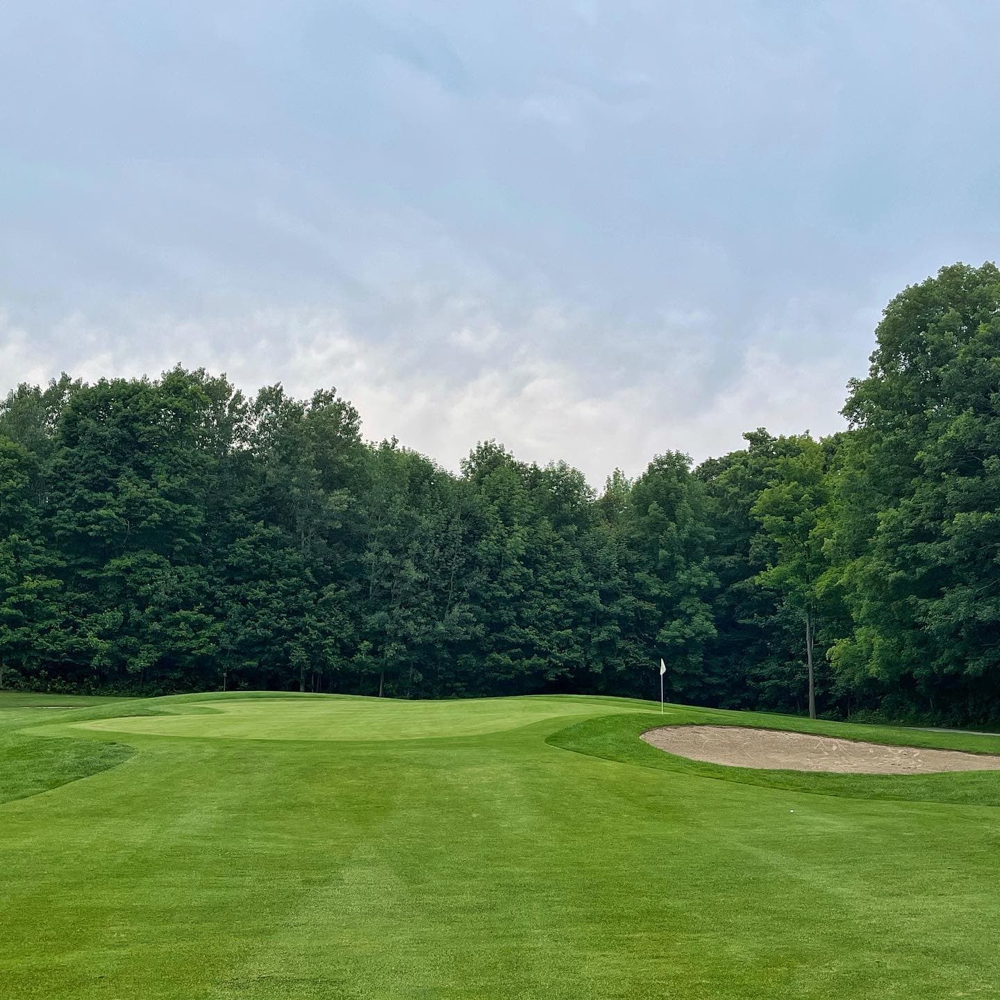 The approach to 4 west tonight #PlayTheLake