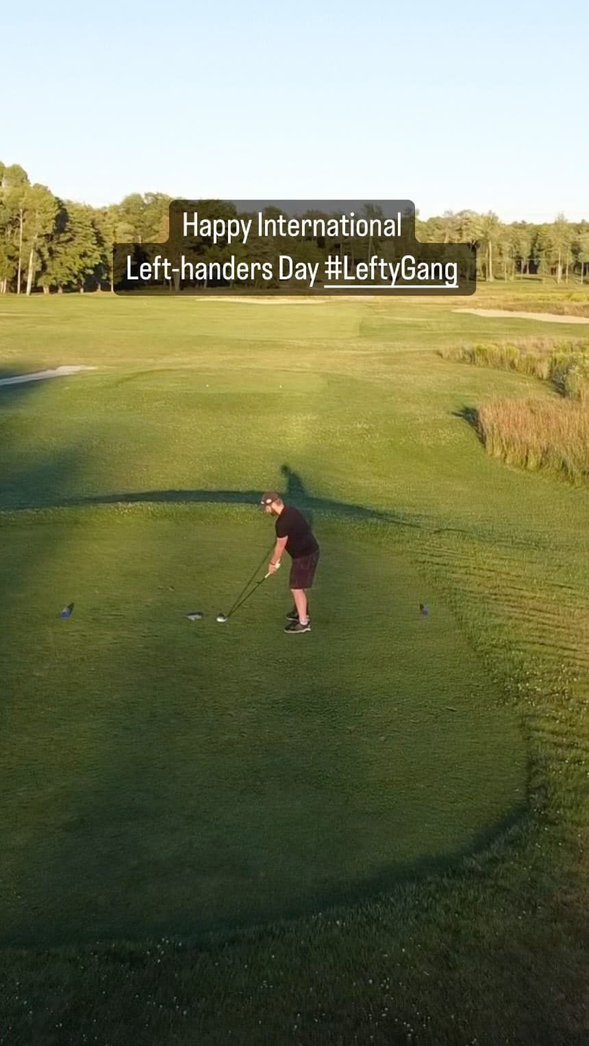 Happy #InternationalLeftHandersDay #LeftyGang 🫲🏌️‍♂️