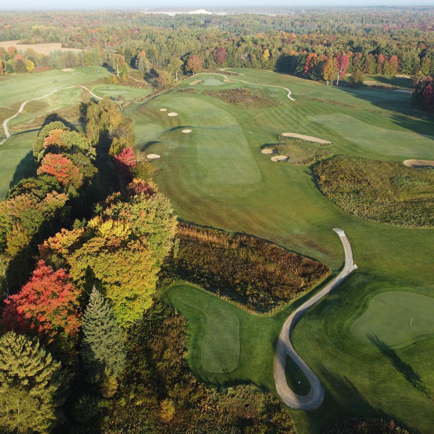 The course is set for #LSGClubChampionship round 1 #PlayTheLake