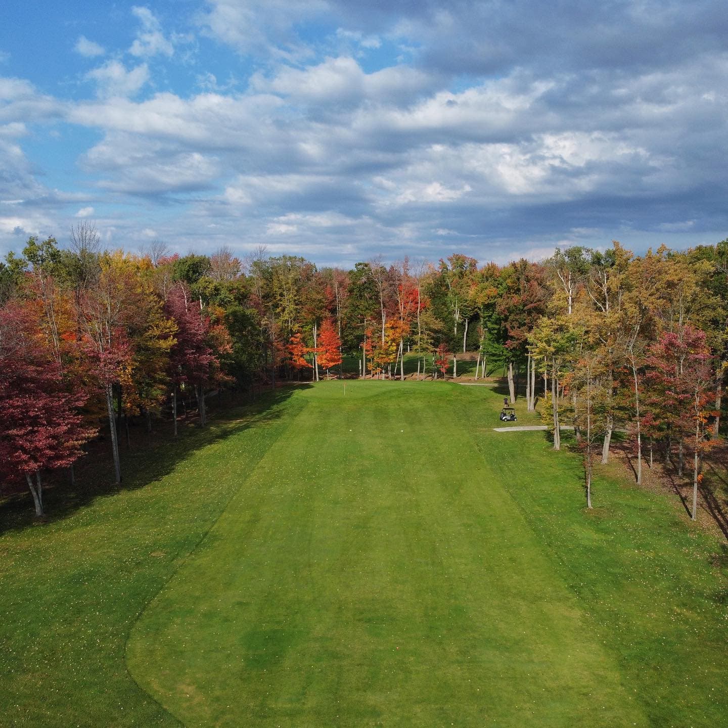 Ended up being a perfect Friday afternoon #FallGolf #PlayTheLake