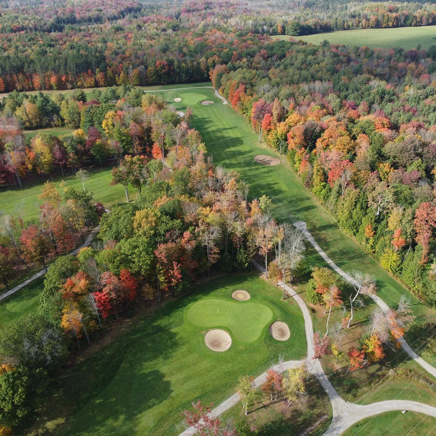 Ended up being a perfect Friday afternoon #FallGolf #PlayTheLake