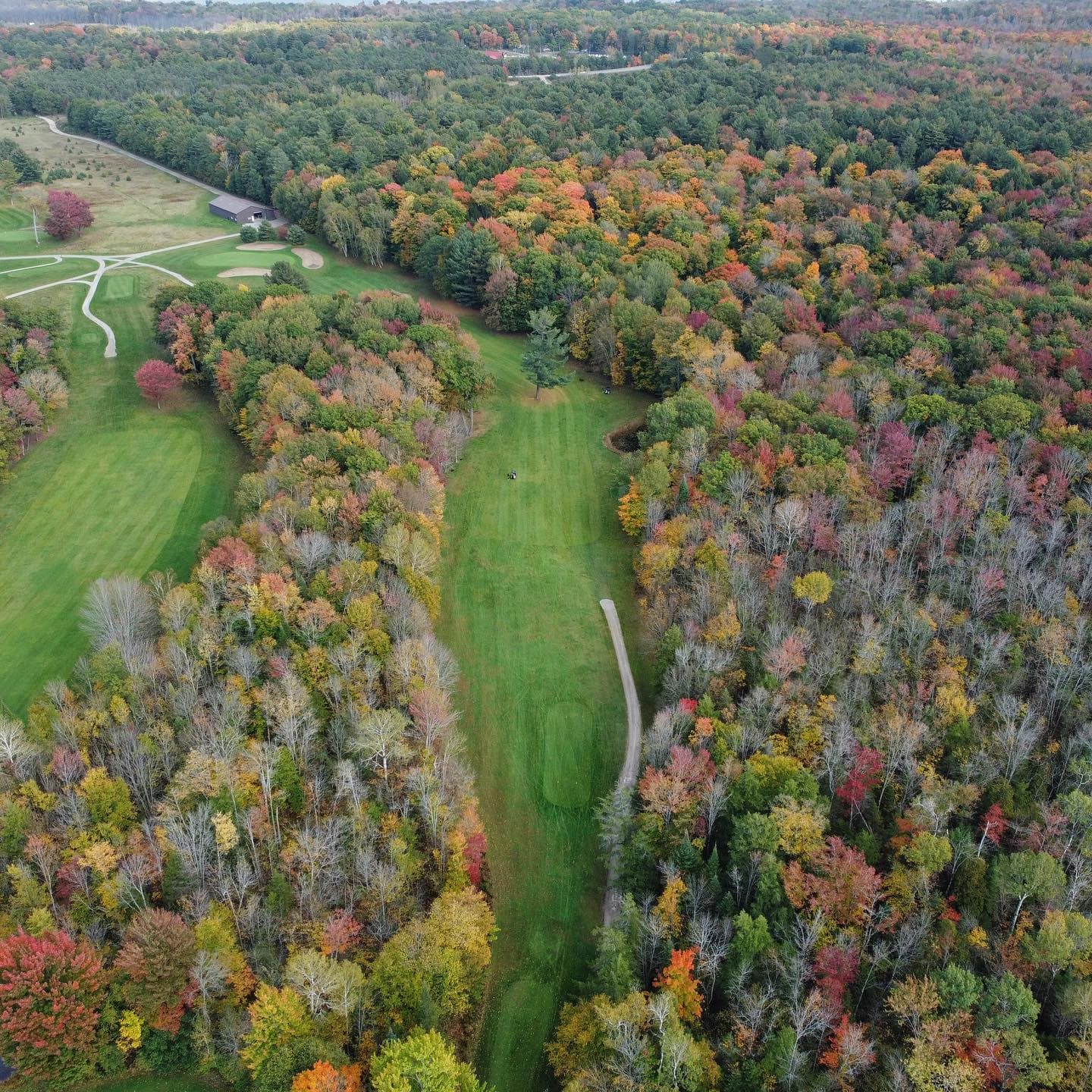 Ended up being a perfect Friday afternoon #FallGolf #PlayTheLake