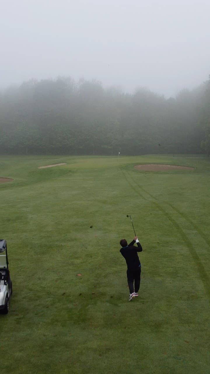 A perfect morning for some long weekend golf 👌
