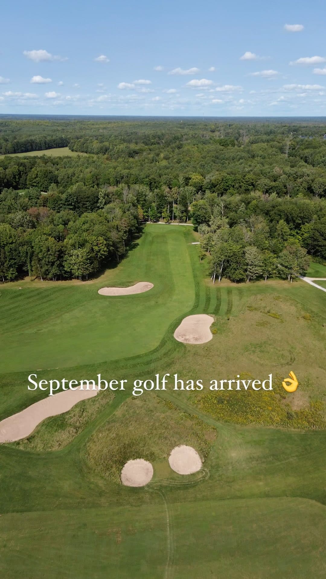 The best month for golf 🔥