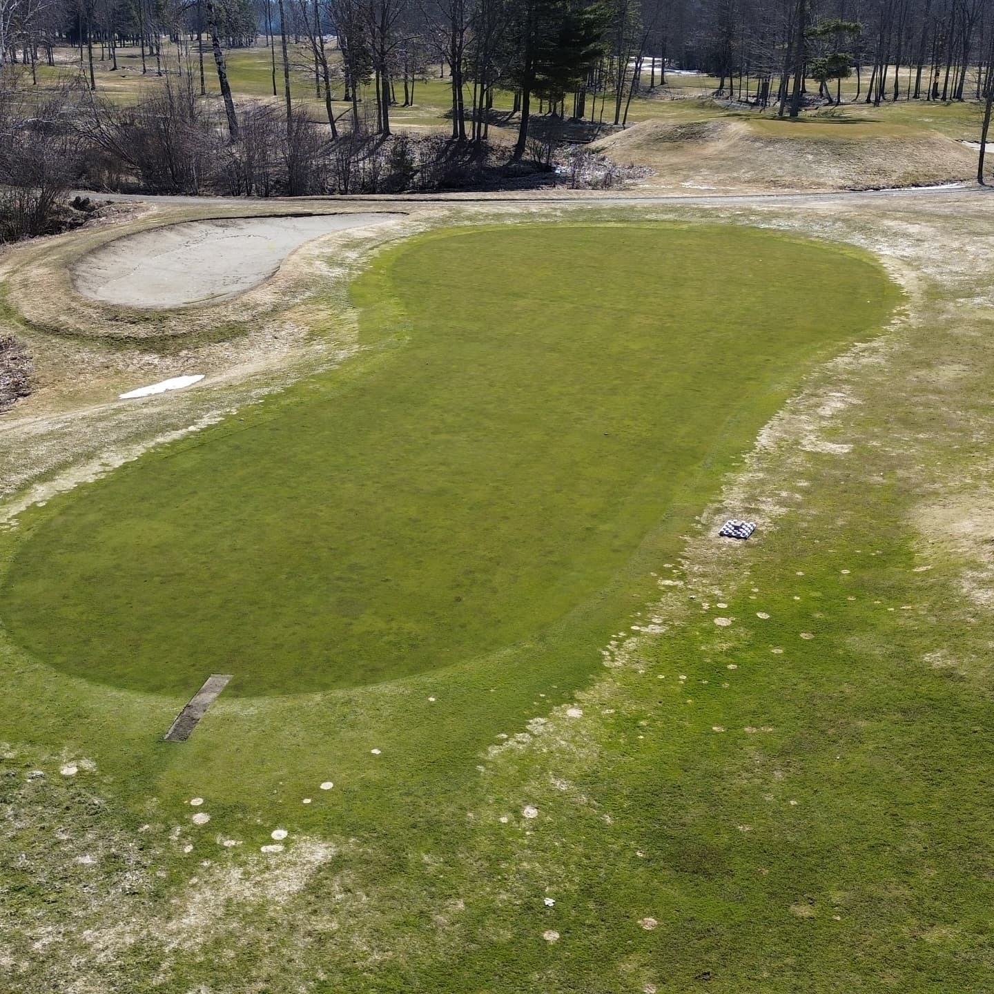 The greens made it through the ice storm 🔥

Stay tuned for opening day announcement!