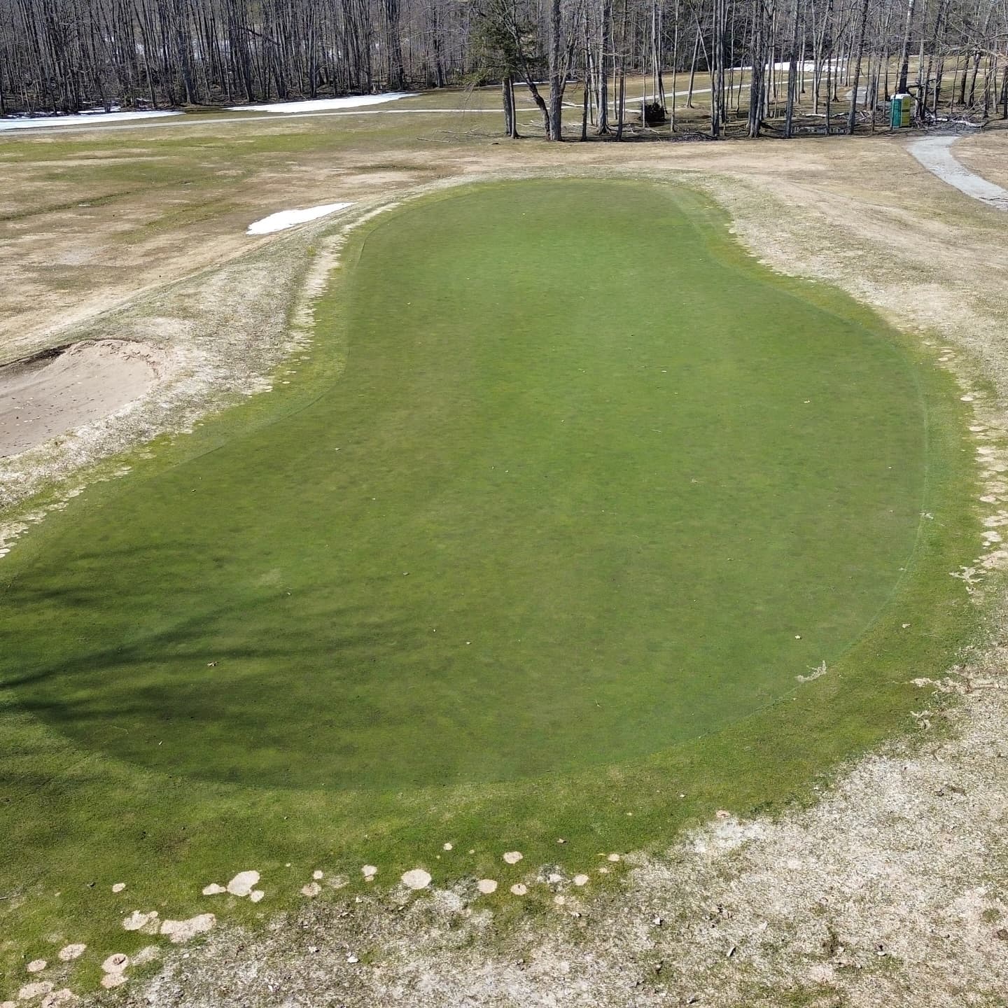 The greens made it through the ice storm 🔥

Stay tuned for opening day announcement!