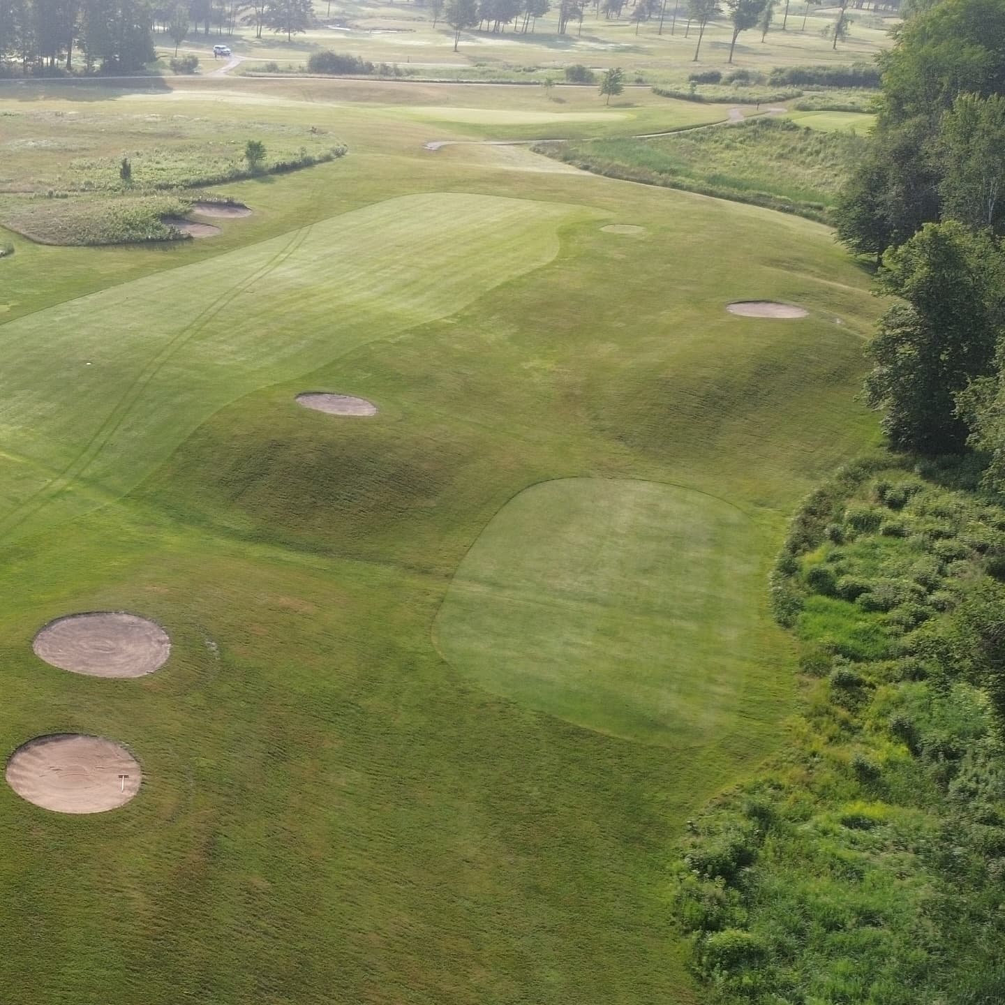 A perfect morning on the south course 👌