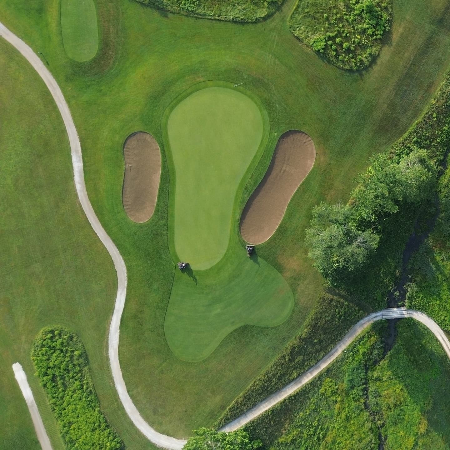 A perfect morning on the south course 👌