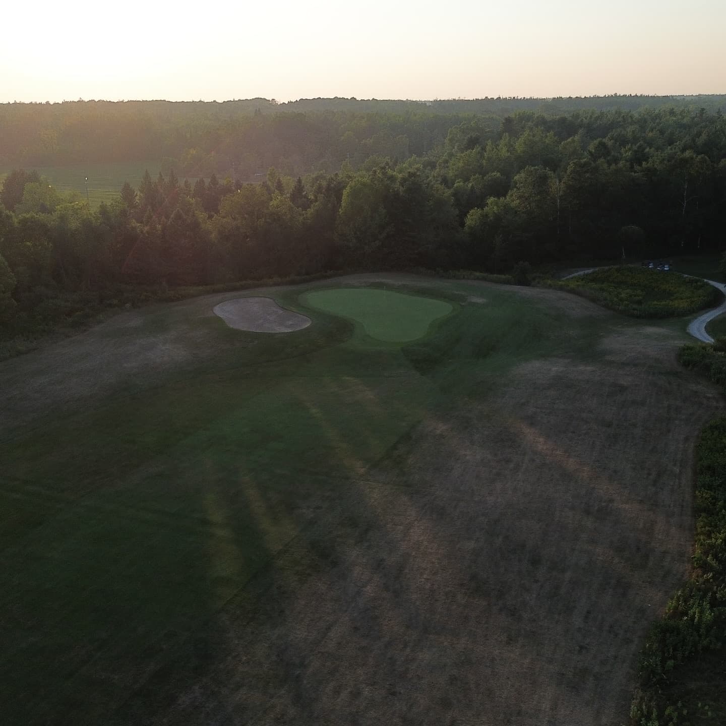 Course is crispy 🔥🔥🔥🔥

The least amount of rain we’ve seen in a very long time. The course is playing so firm and fast 👌#SummerGolf