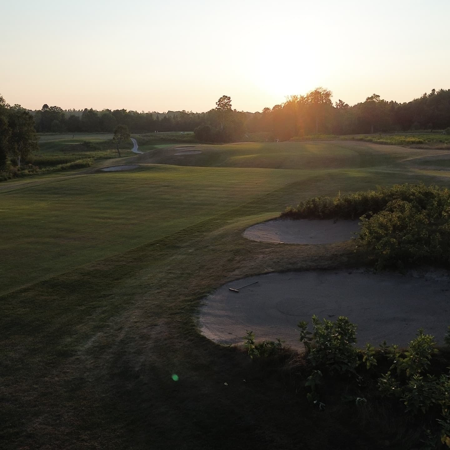 Course is crispy 🔥🔥🔥🔥

The least amount of rain we’ve seen in a very long time. The course is playing so firm and fast 👌#SummerGolf