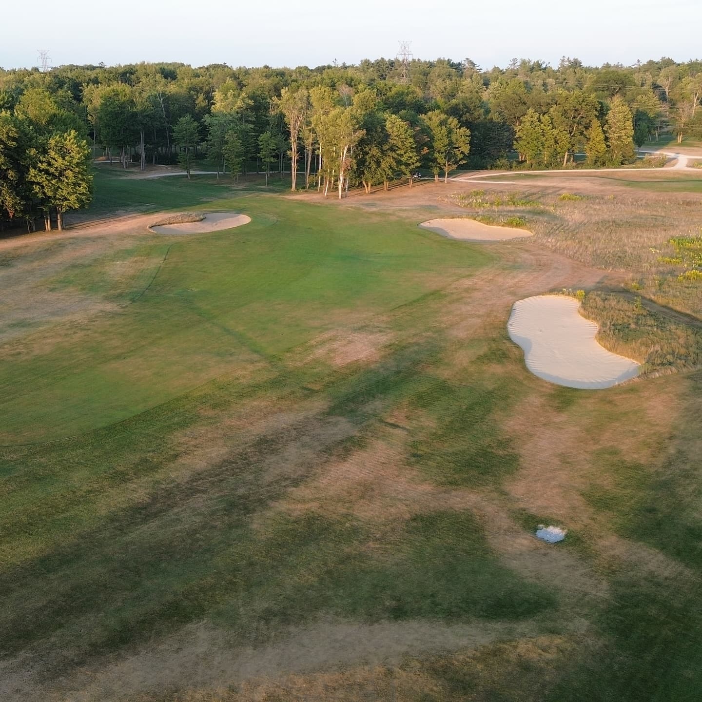 Course is crispy 🔥🔥🔥🔥

The least amount of rain we’ve seen in a very long time. The course is playing so firm and fast 👌#SummerGolf