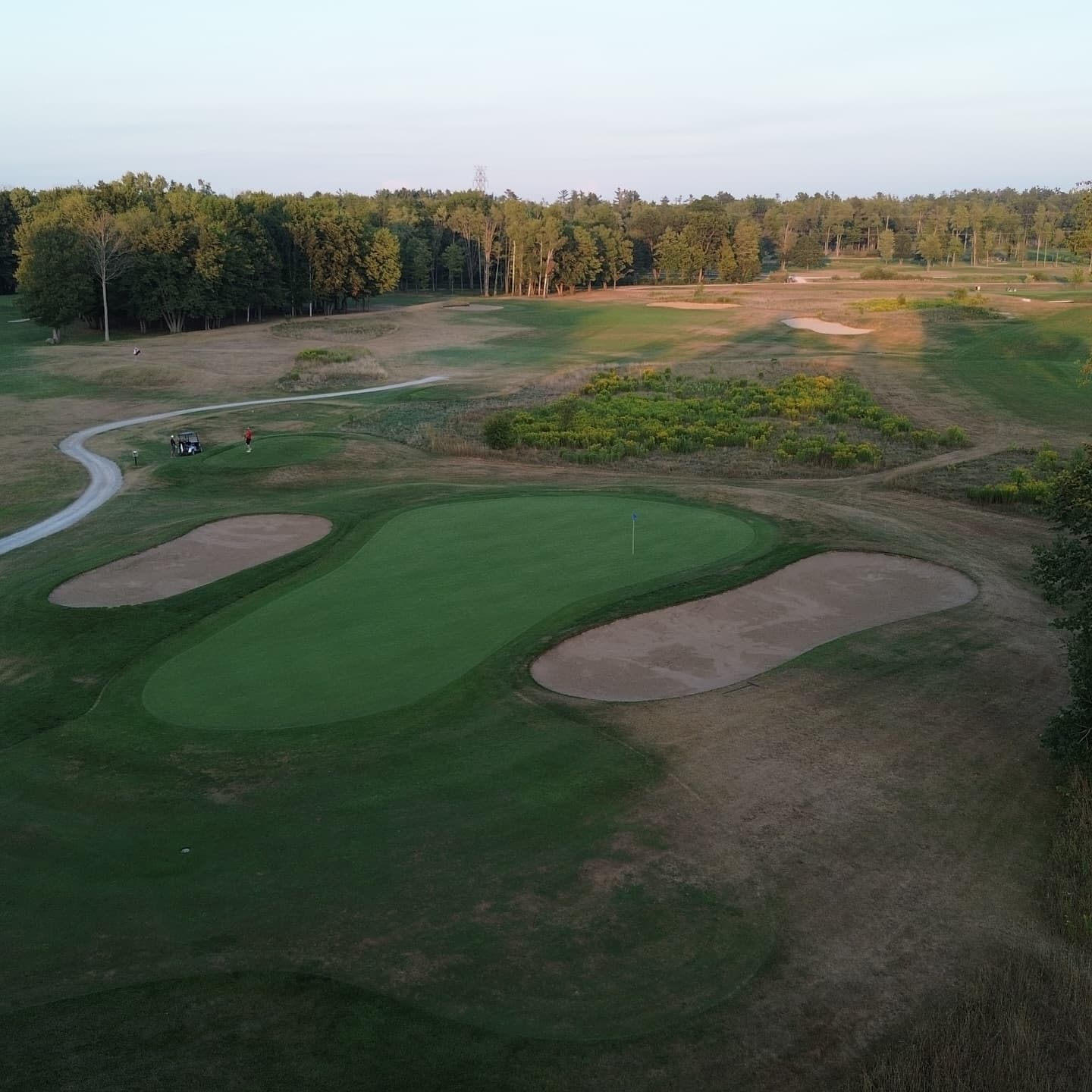 Course is crispy 🔥🔥🔥🔥

The least amount of rain we’ve seen in a very long time. The course is playing so firm and fast 👌#SummerGolf