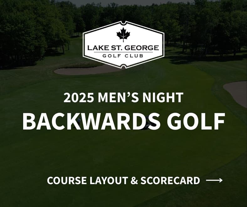 The course is set for Backwards Golf 🔥

22 holes 
Par 79
15 Par 3s 
3 Par 4s
2 Par 5s
2 Par 6s

#PlayTheLake