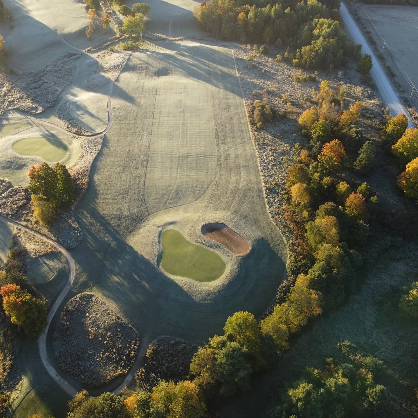 Frost mornings coming soon 🥶

This was a frost delay on September 28th, 2022 at 8:30am #PlayTheLake