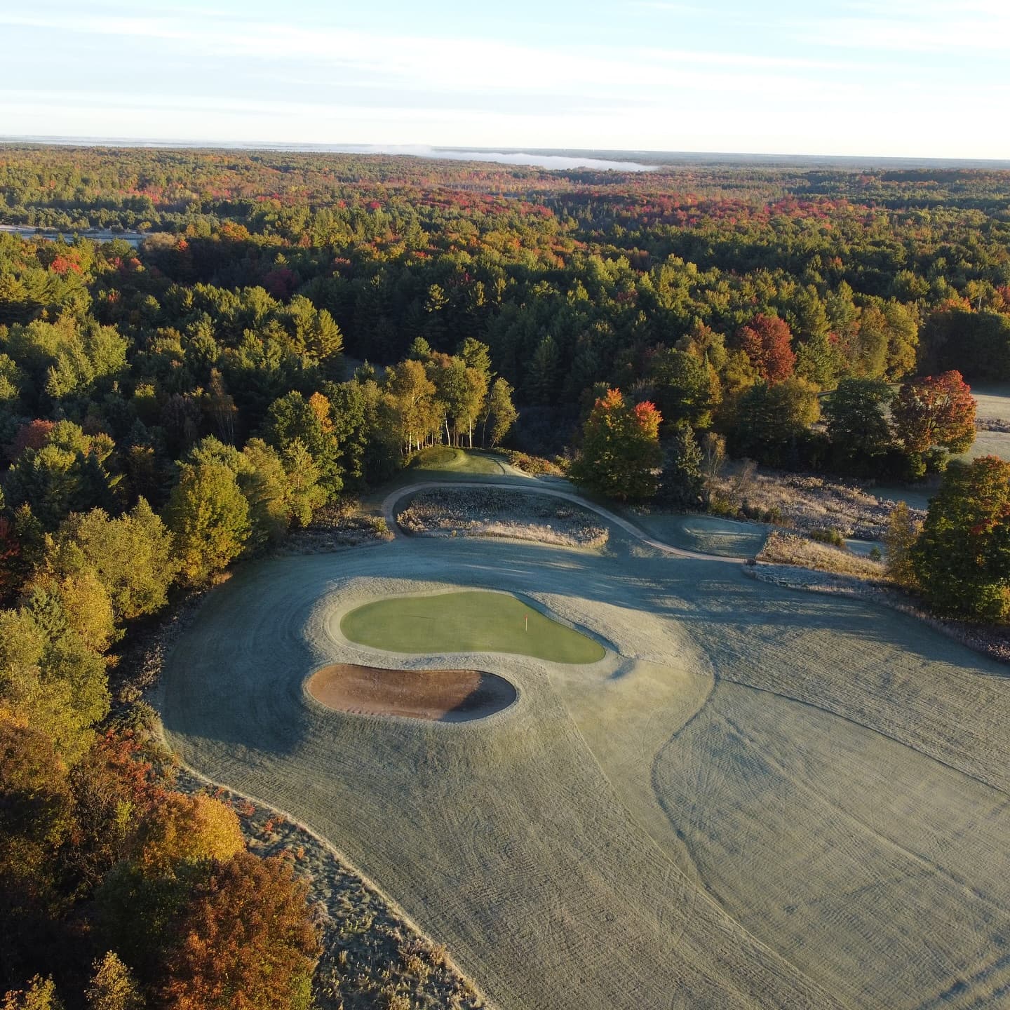 Frost mornings coming soon 🥶

This was a frost delay on September 28th, 2022 at 8:30am #PlayTheLake