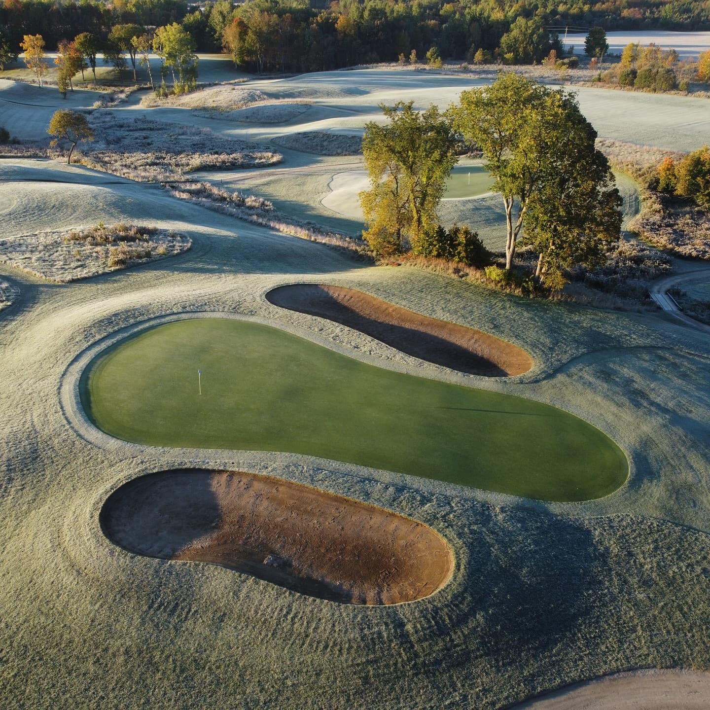 Frost mornings coming soon 🥶

This was a frost delay on September 28th, 2022 at 8:30am #PlayTheLake
