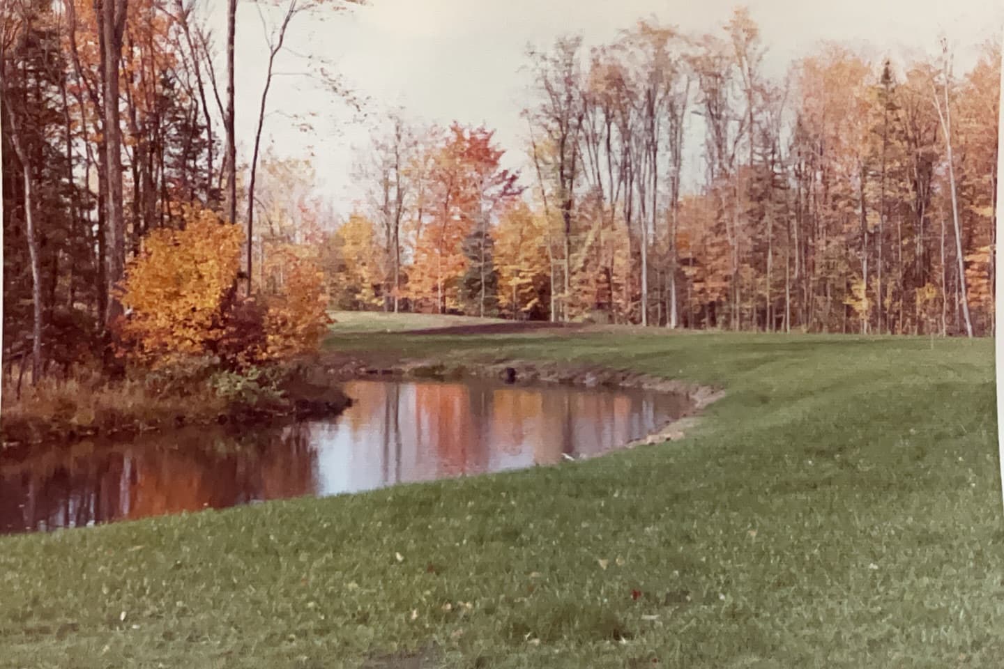 The approach to 1 south was originally blocked out by trees. Most of the trees were cleared out in the early 1980s. 

The first photo shows the approach in the 1975. The second is shortly after clearing out most of the trees in the 1980s! 

#PlayTheLake