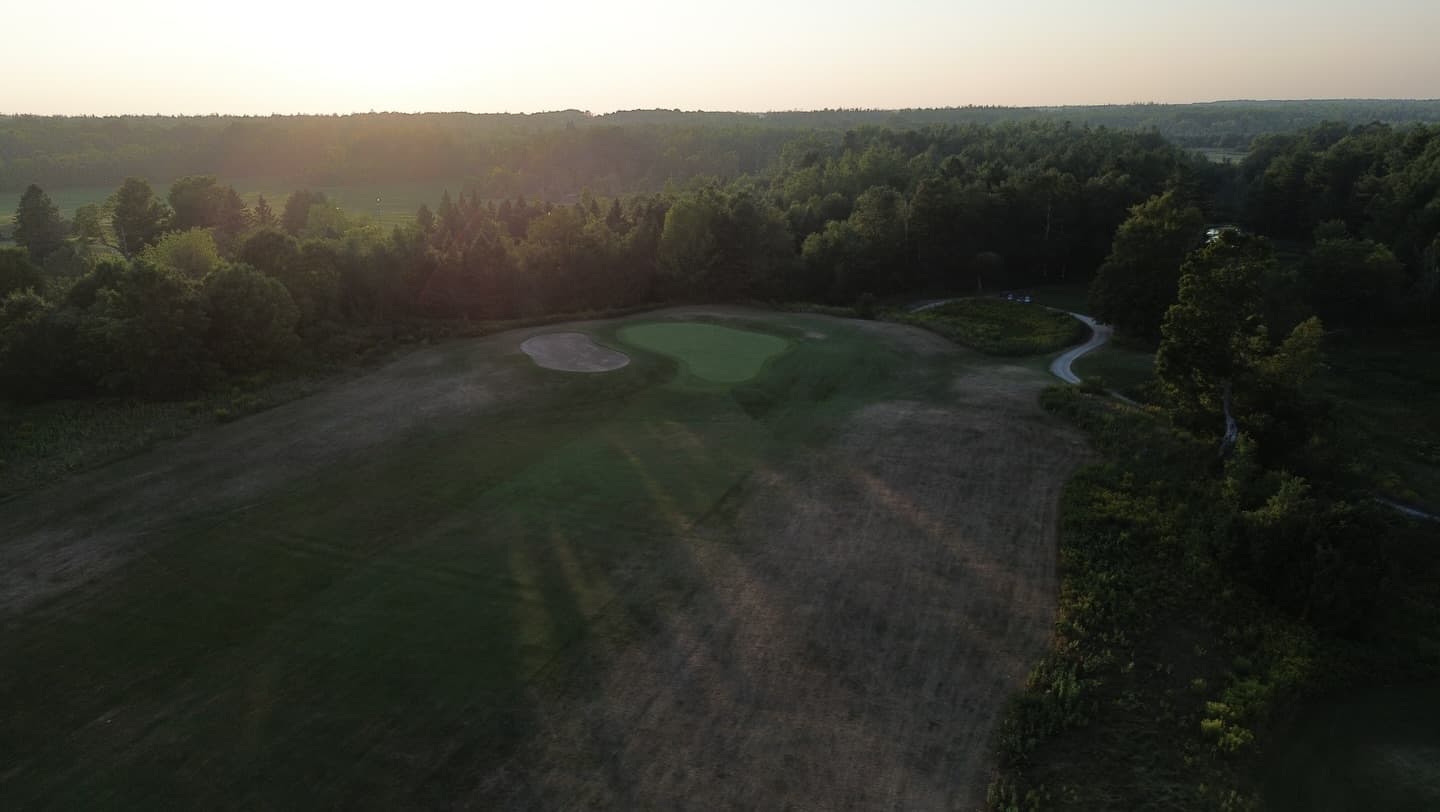 6 months ago we were in the middle of the longest drought the course has experienced. Conditions were so firm and fast 🔥🔥 #crispy