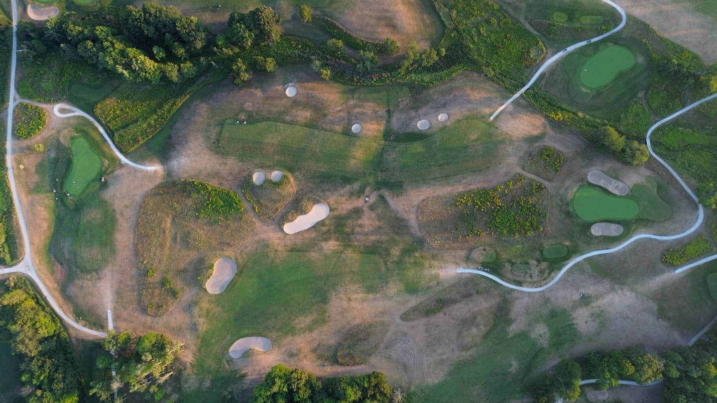 6 months ago we were in the middle of the longest drought the course has experienced. Conditions were so firm and fast 🔥🔥 #crispy