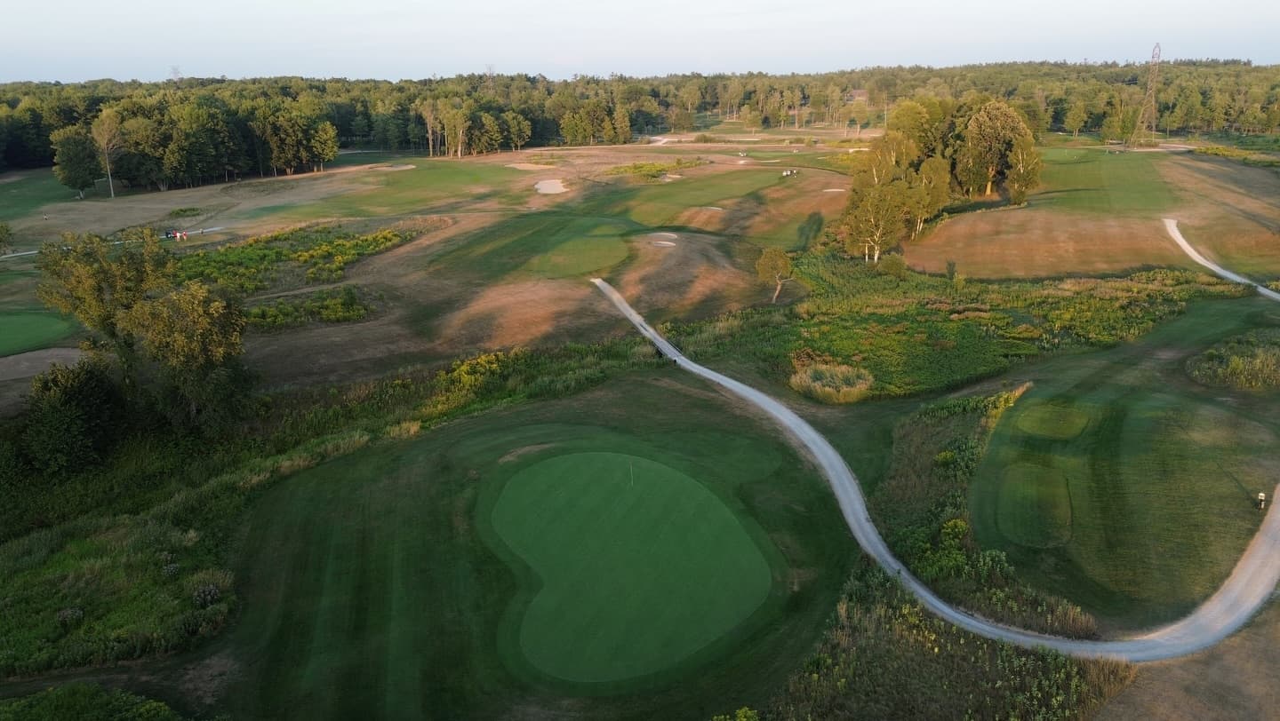 6 months ago we were in the middle of the longest drought the course has experienced. Conditions were so firm and fast 🔥🔥 #crispy