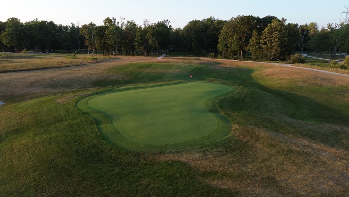 6 months ago we were in the middle of the longest drought the course has experienced. Conditions were so firm and fast 🔥🔥 #crispy
