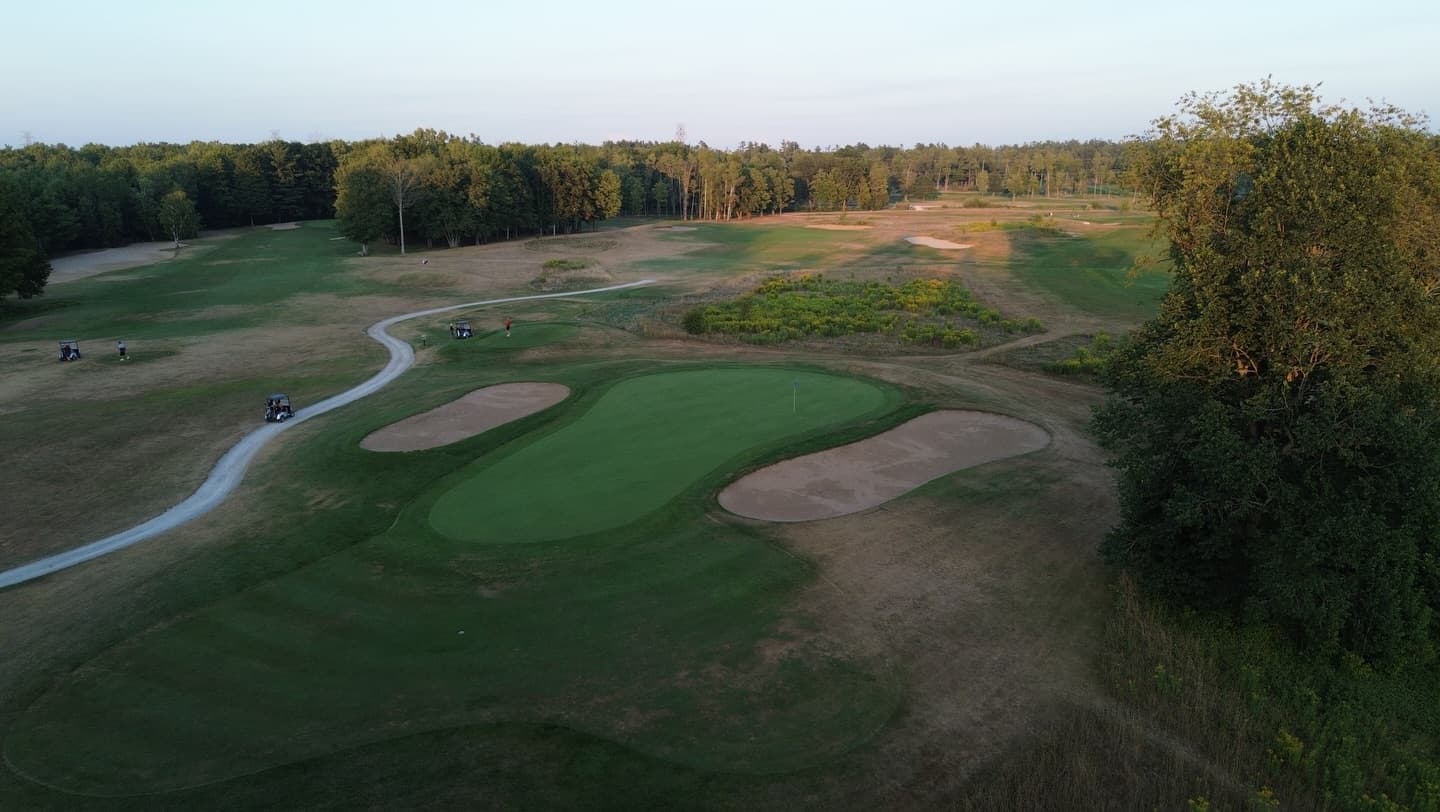 6 months ago we were in the middle of the longest drought the course has experienced. Conditions were so firm and fast 🔥🔥 #crispy