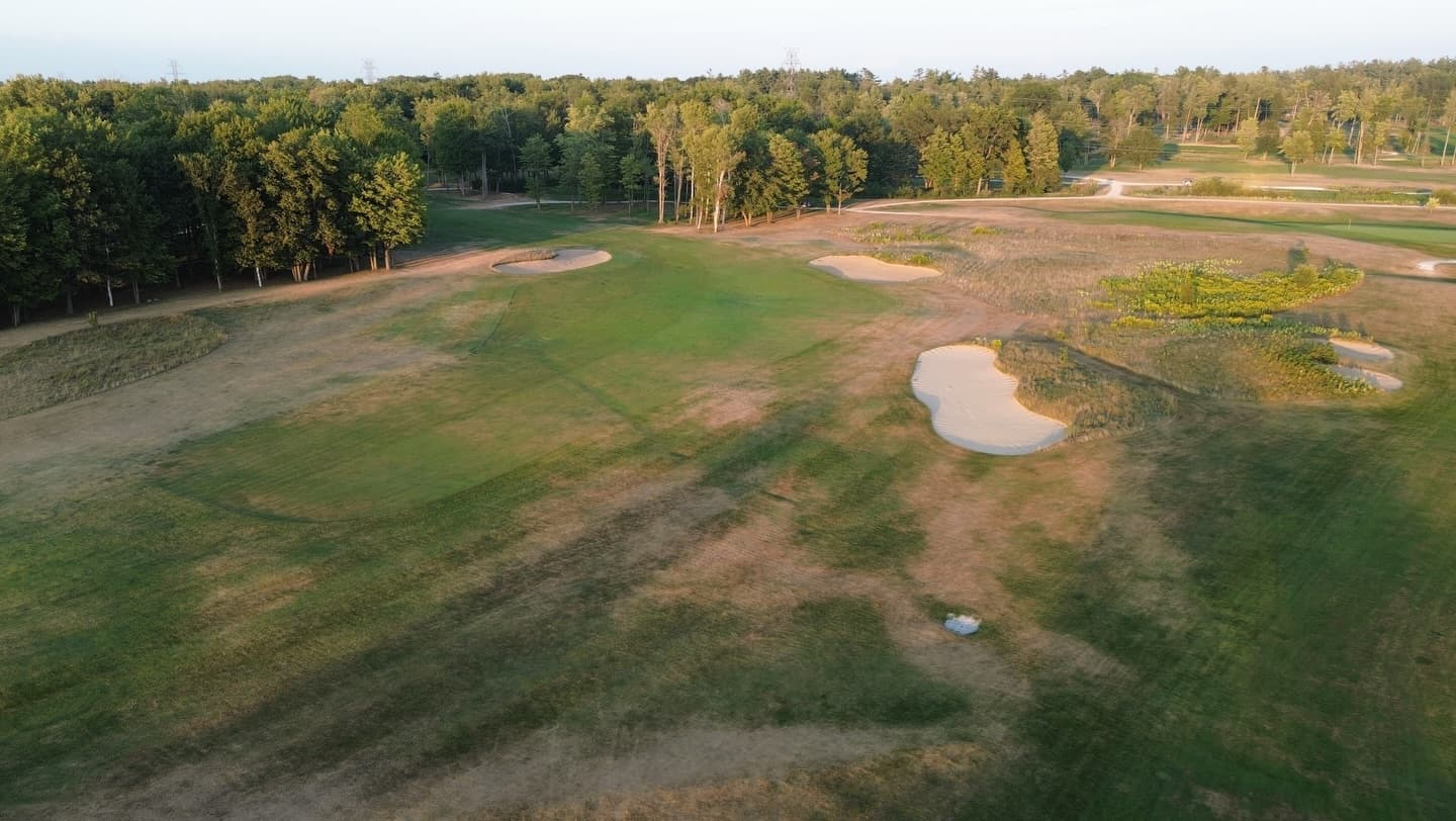 6 months ago we were in the middle of the longest drought the course has experienced. Conditions were so firm and fast 🔥🔥 #crispy