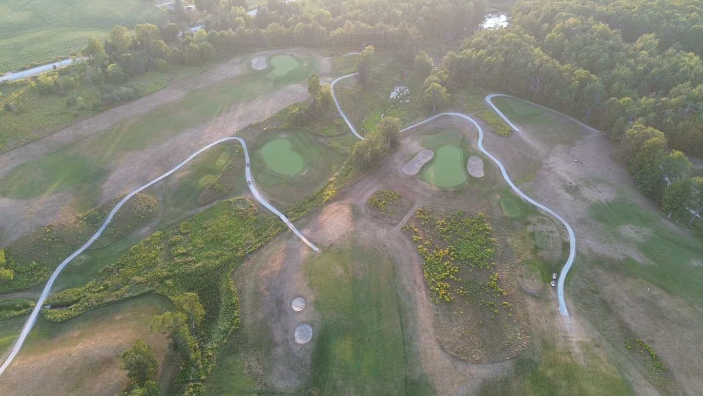 6 months ago we were in the middle of the longest drought the course has experienced. Conditions were so firm and fast 🔥🔥 #crispy