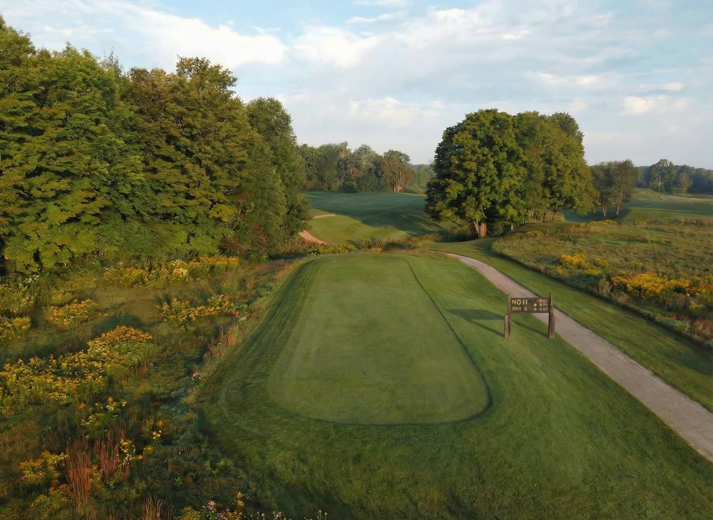 We recently found a collection of old tee signs from the 1970s. Should we bring them back for the 2026 season? 🔥