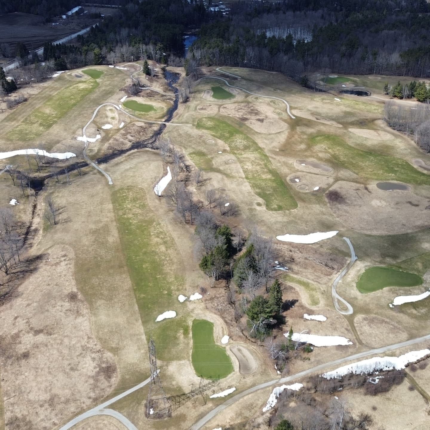 Happy Masters Saturday! The course is starting to dry out. Greens are looking amazing 🔥

Golf season is coming!!