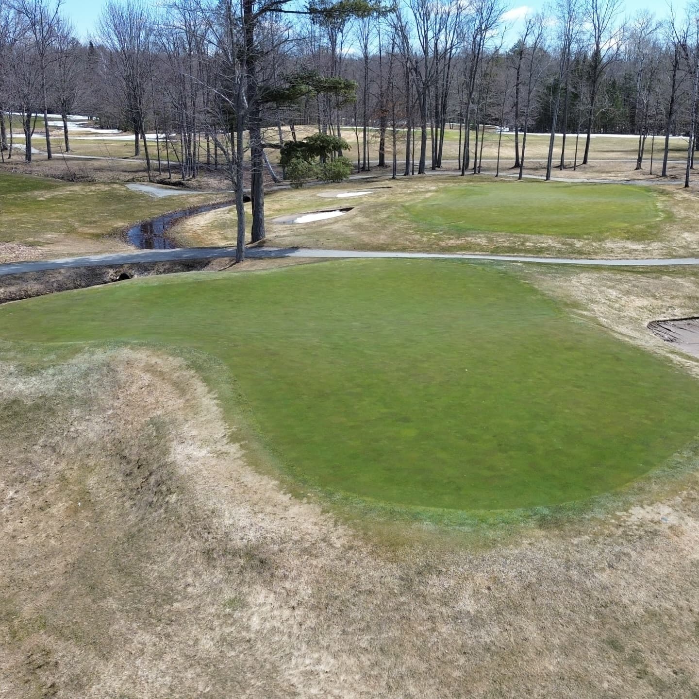 Happy Masters Saturday! The course is starting to dry out. Greens are looking amazing 🔥

Golf season is coming!!