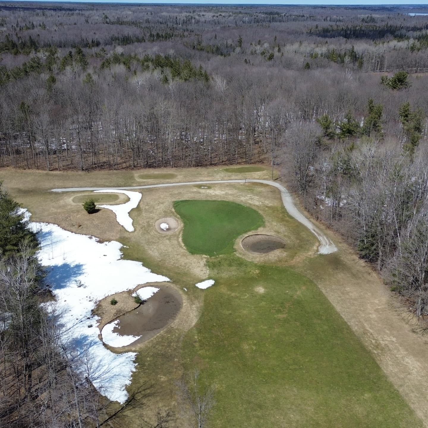 Happy Masters Saturday! The course is starting to dry out. Greens are looking amazing 🔥

Golf season is coming!!