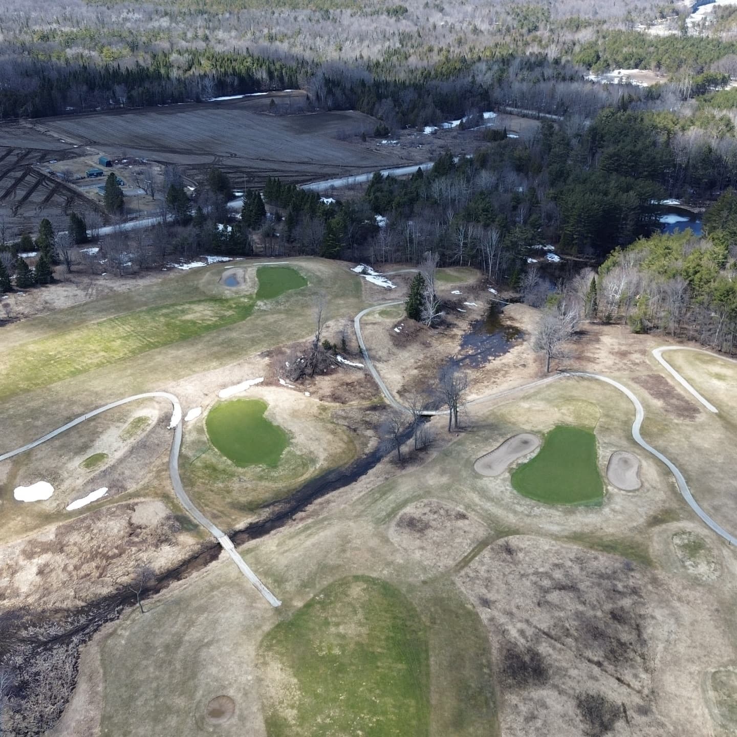 Happy Masters Saturday! The course is starting to dry out. Greens are looking amazing 🔥

Golf season is coming!!