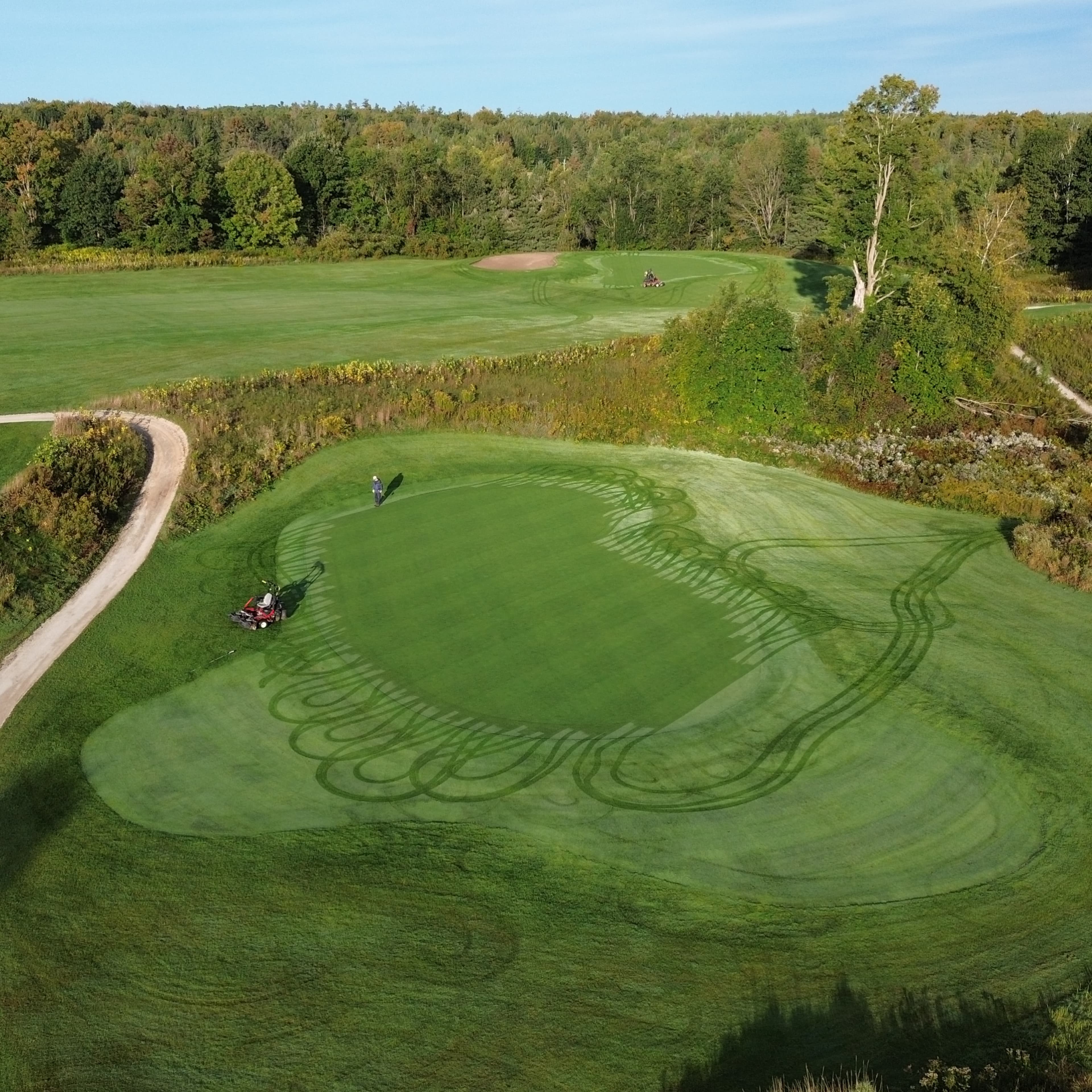 The course is set for Club Championship Round 1 👀