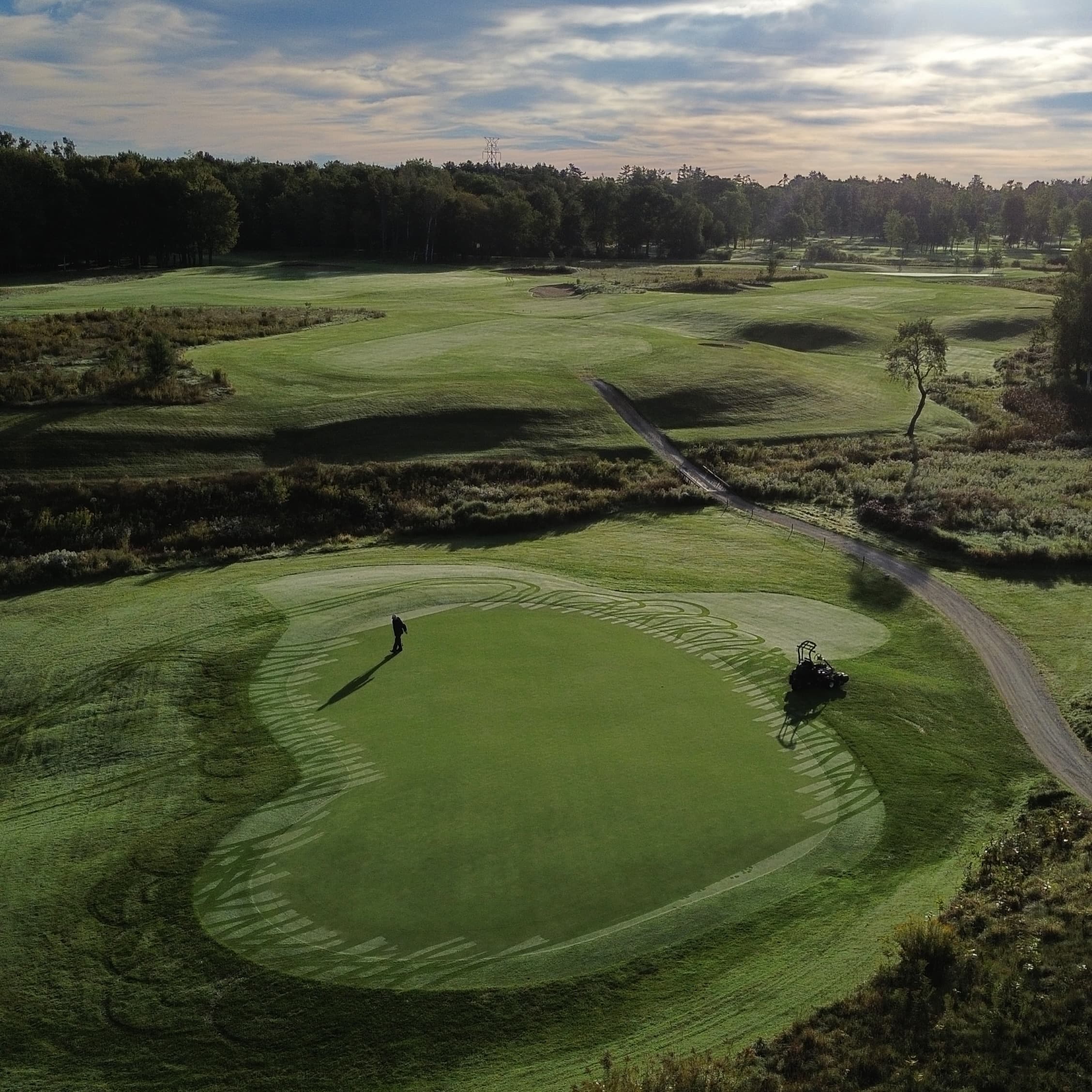 The course is set for Club Championship Round 1 👀