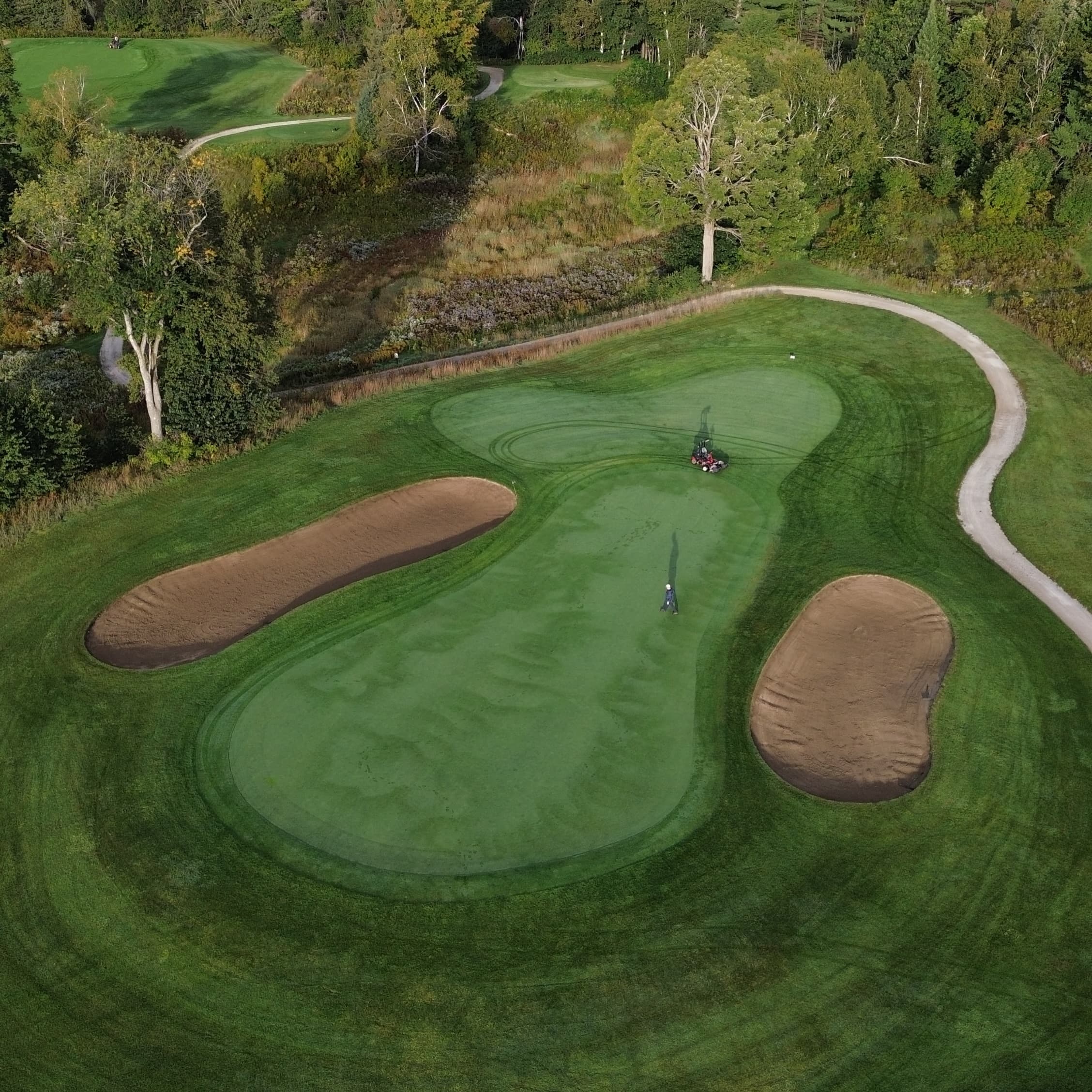 The course is set for Club Championship Round 1 👀