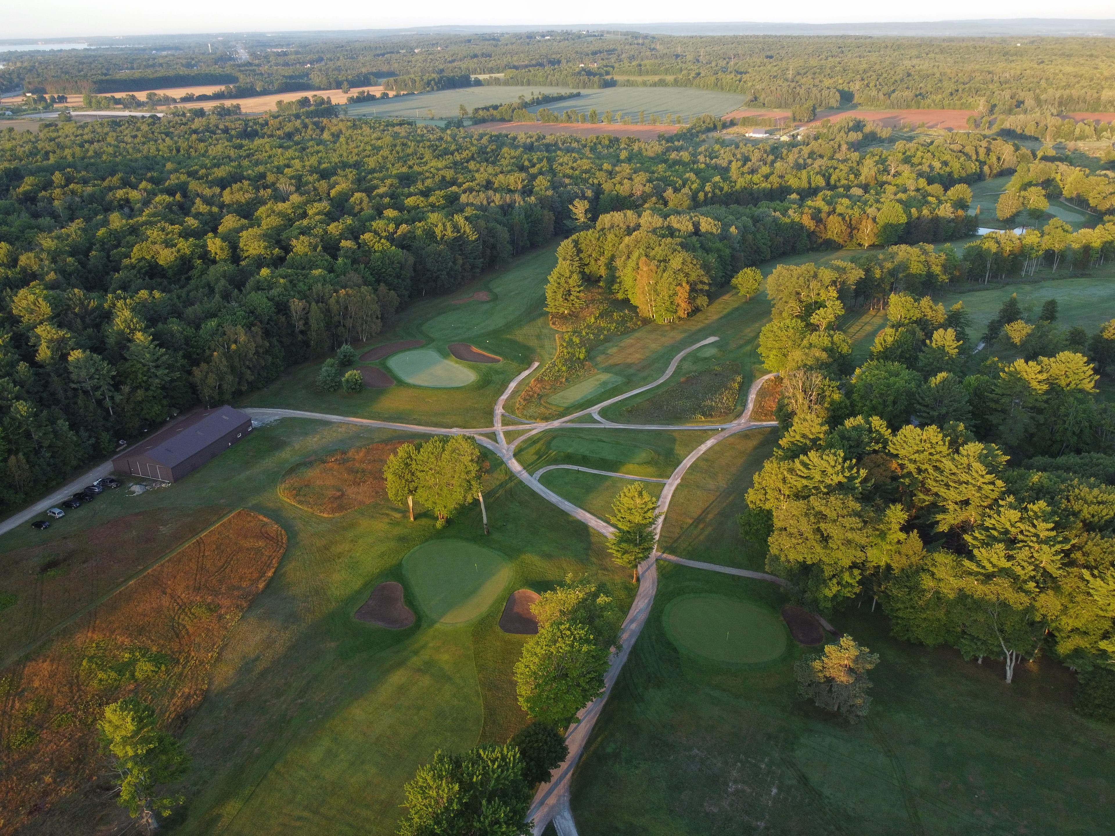 Drone image of Lake St. George