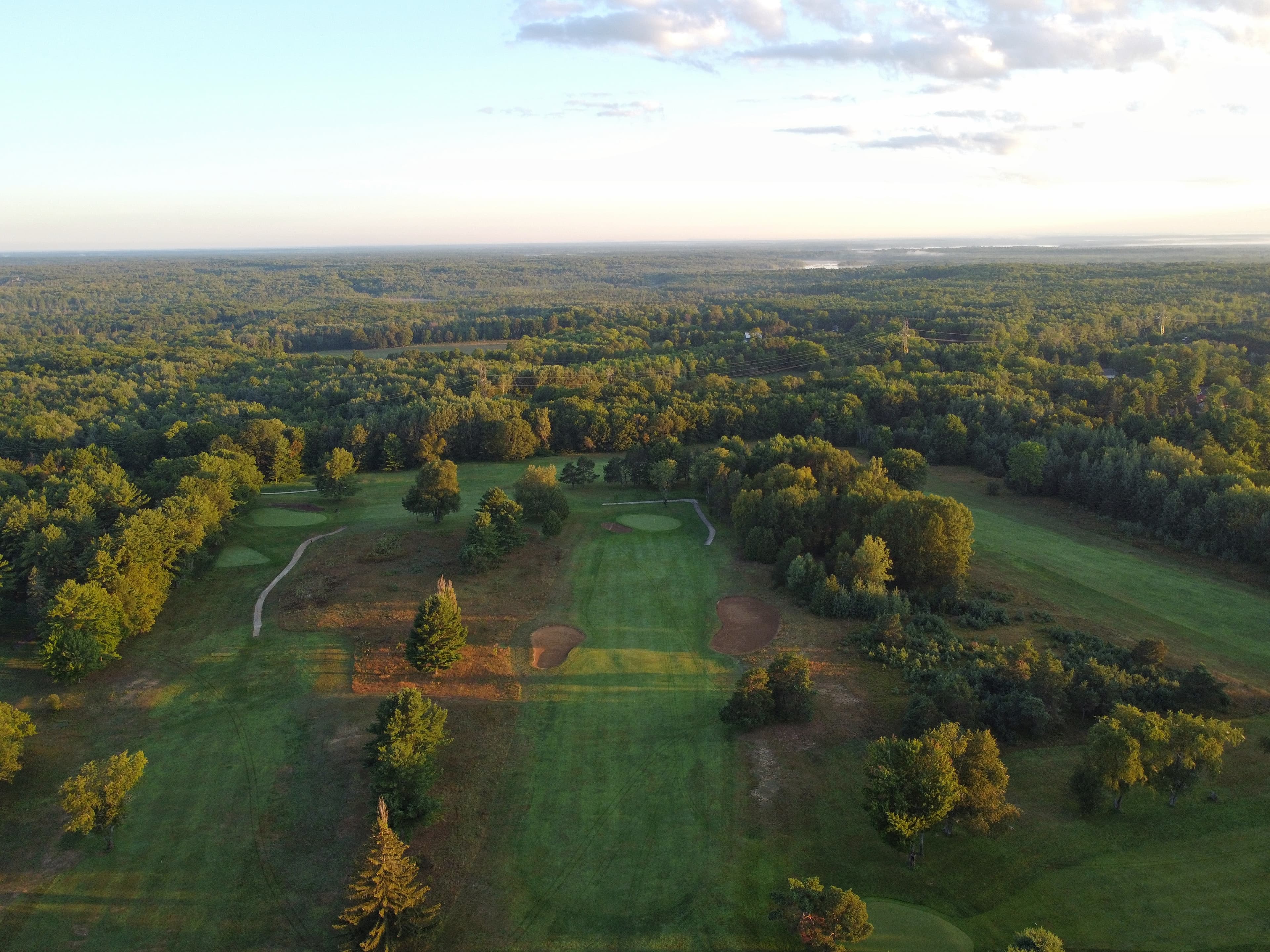 Drone image of Lake St. George