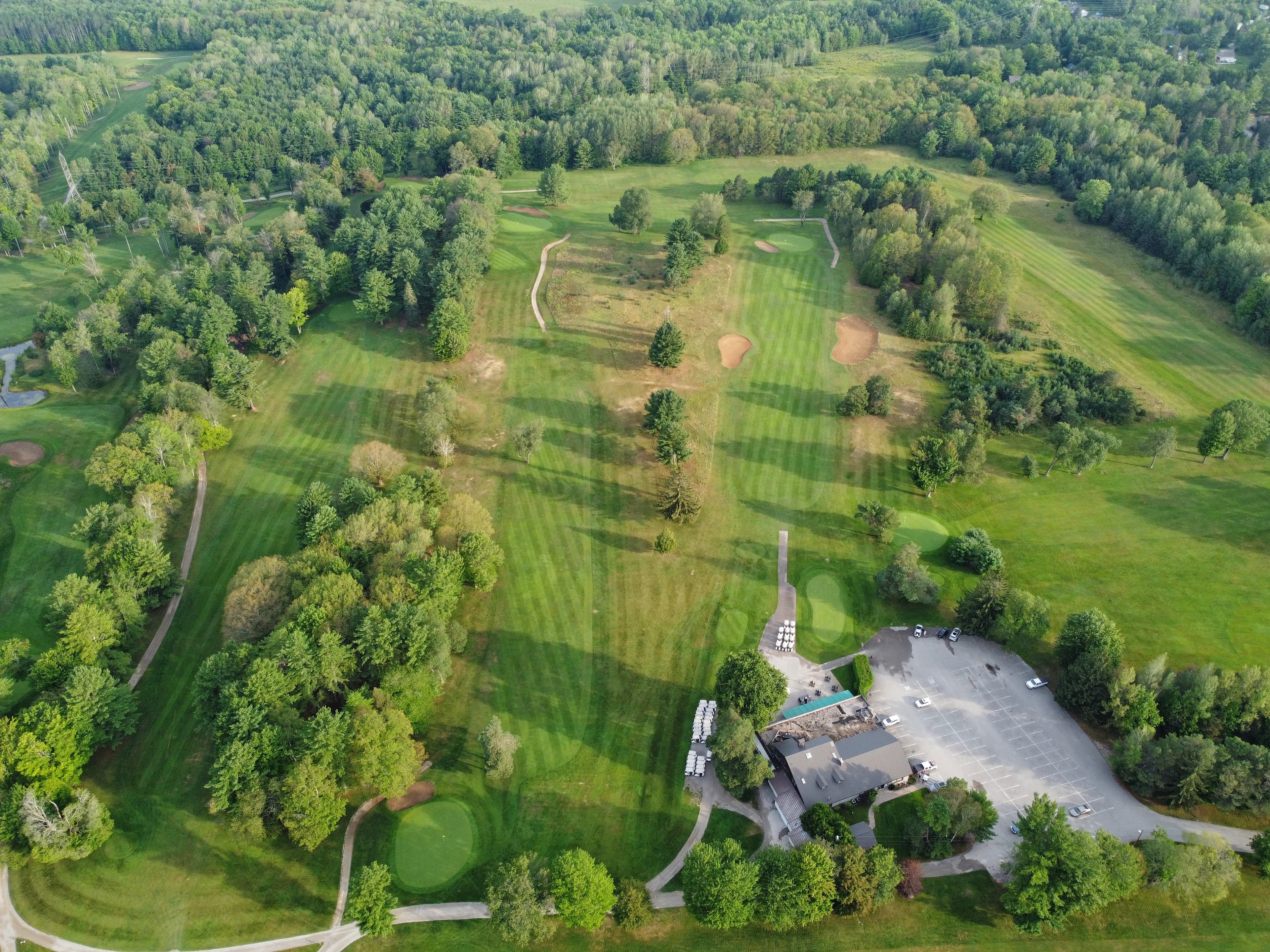 Drone image of Lake St. George
