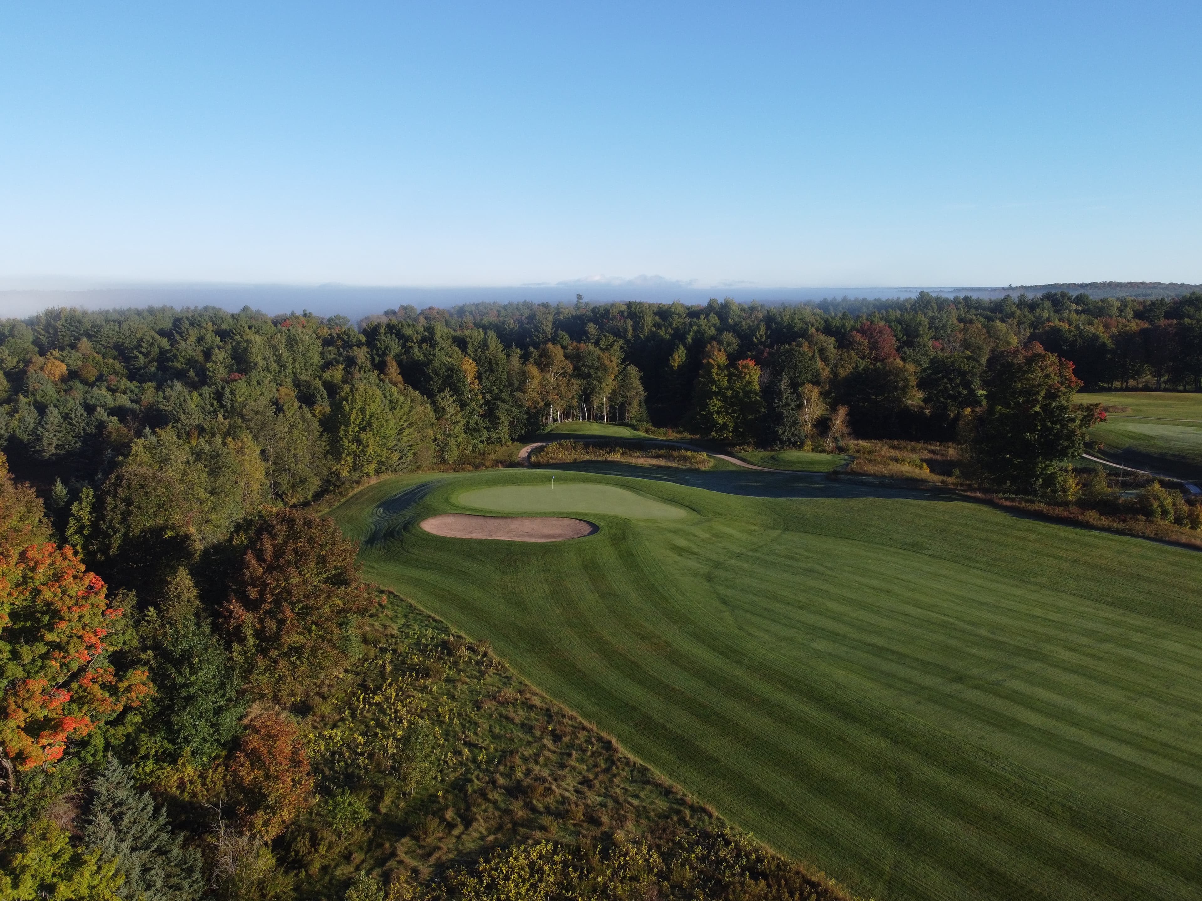 Drone image of Lake St. George