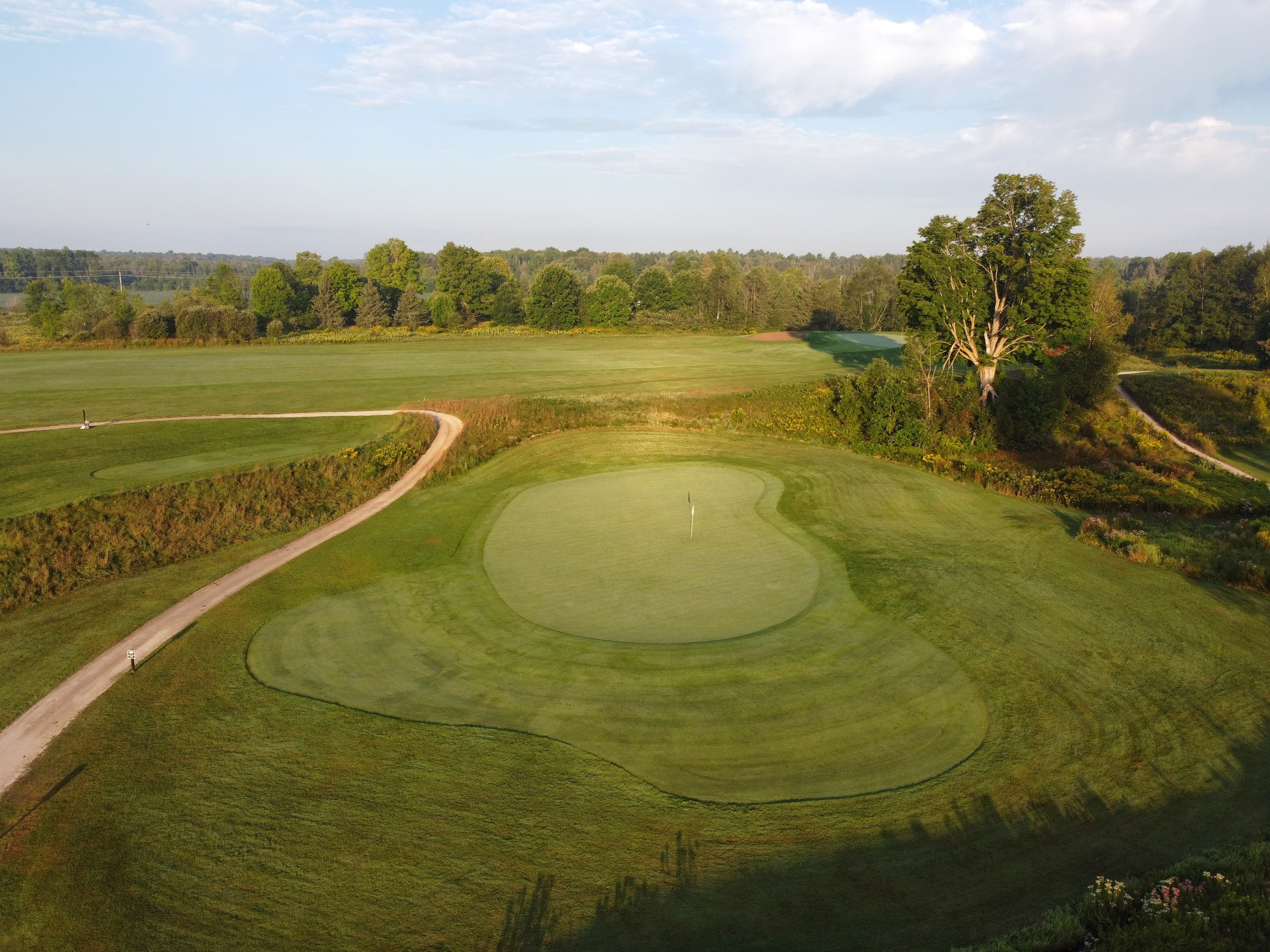 Drone image of Lake St. George
